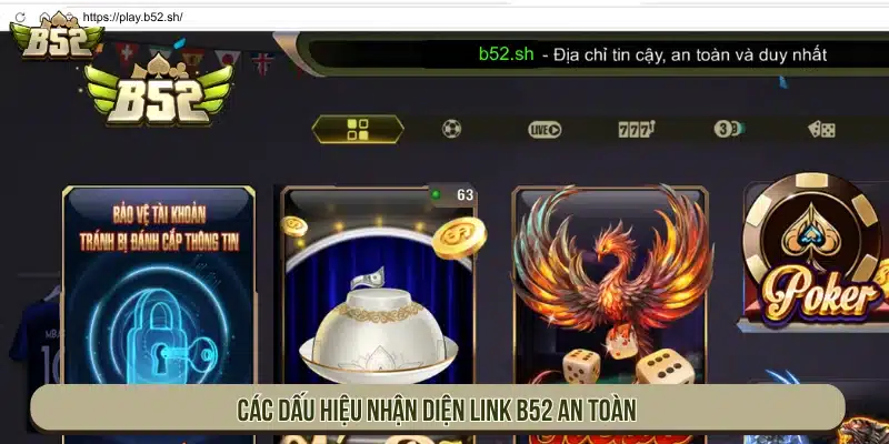 Các dấu hiệu nhận diện đường dẫn an toàn